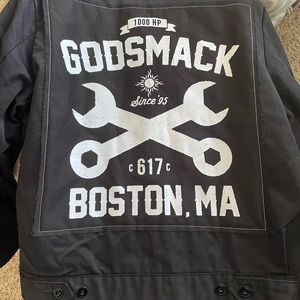 Godsmack Dickies Lined Jacket 617 Boston MA Tour